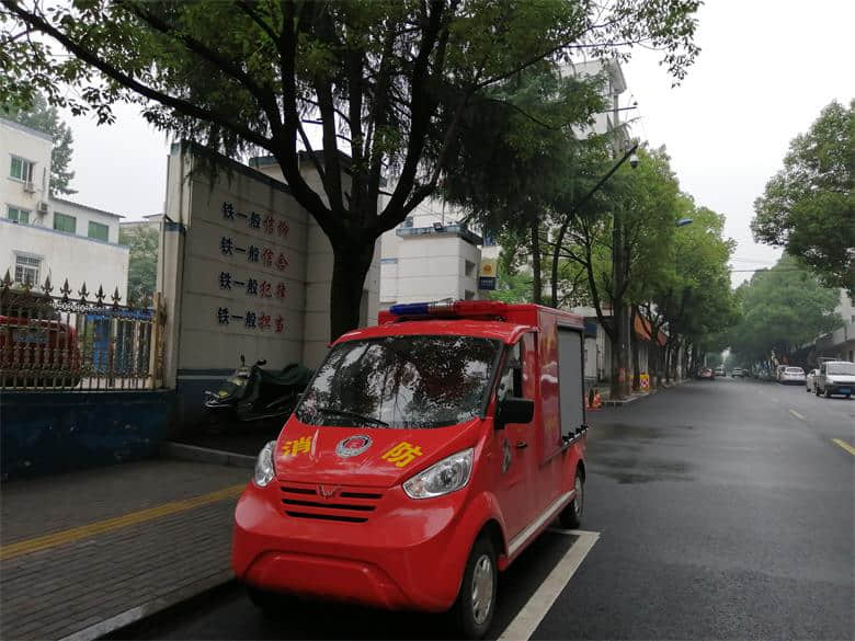 社区电动消防车的优势-10年无故障运转[五菱]