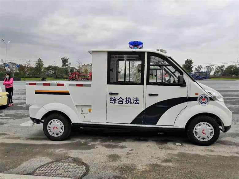 四轮电动巡逻车如何发挥作用-25000+零件自动装配[五菱]