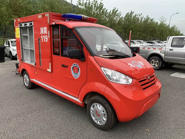 电动消防车价格多少-结合实际，箱式货斗齐全[五菱]