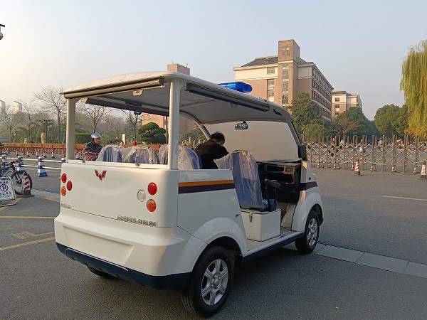 电动巡逻车有哪些用途-汤阴战“疫”广播喊起来[五菱]