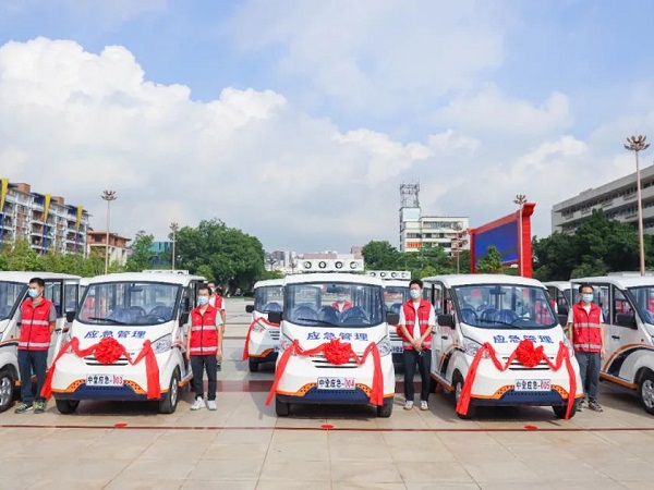 电动巡逻车哪家好-东莞中堂15台投入使用[五菱]